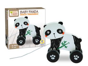 BABY PANDA GIOCO TRAINABILE IN LEGNO